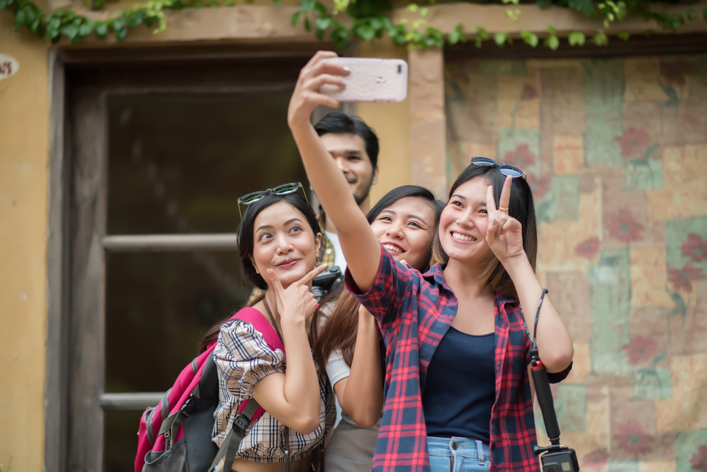 Illustration of carefree gen z audience, rejecting "polished" marketing move & branding